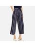 J.Crew 100% Cotton Stripes Blue White Casual Pants Size 12 (tall) - photo 8