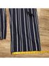 J.Crew 100% Cotton Stripes Blue White Casual Pants Size 12 (tall) - photo 6