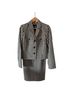 Melanie Lyne Houndstooth Black White Blazer Size 4 - photo 2