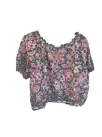 Jennifer & Grace Short Sleeve Blouse (view 2)