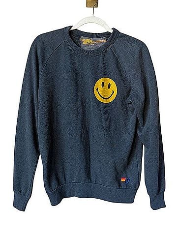 Aviator Nation Smiley Pullover Sweater (view 2)