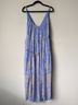 Free People 100% Polyester 100% Modal Print Blue Multi Color Casual Dress Size S - photo 3