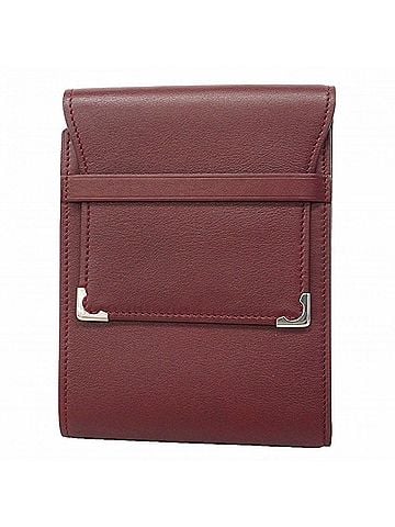 Cartier Cartier Tri-fold Wallet Must Leather Bordeaux Men's (view 1)