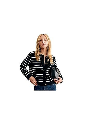 Sézane Betty Merino wool cardigan Wool Cardigan (view 2)
