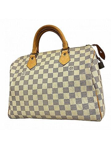Louis Vuitton Louis Vuitton Damier Azur Speedy 30 Handbag N41370 White Women's (view 1)