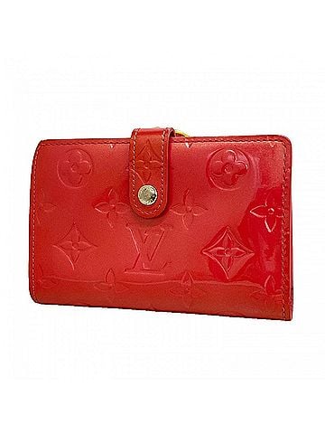 Louis Vuitton Louis Vuitton Vernis Portemonnaie Viennois Wallet M9141F Framboise (Women's) (view 1)