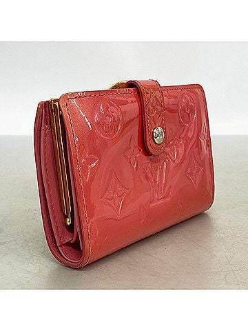 Louis Vuitton Louis Vuitton Vernis Portemonnaie Viennois Wallet M9141F Framboise (Women's) (view 2)