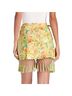Lulus Floral Green Yellow Multi Color Casual Skirt Size M - photo 2
