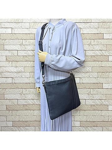 Gucci Gucci Shoulder Bag, Leather 233329, Gray, Men's GUCCI (view 2)