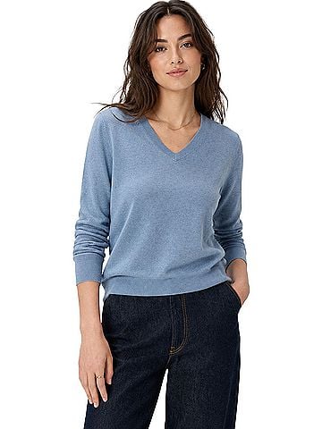 Quince Cashmere Pullover Sweater (view 1)