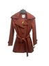 Sam Edelman Red Trenchcoat Size M - photo 3