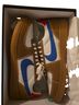 Nike Brown Blue Red White Sneakers Size 12 - photo 1