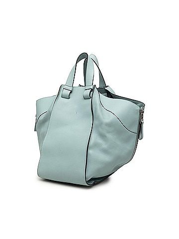 Loewe Loewe Anagram Hammock Medium Handbag Shoulder Bag 2-Way Blue Leather Women's LOEWE (view 2)