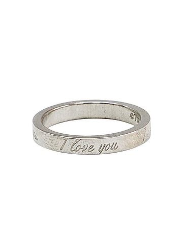 Tiffany & Co. TIFFANY&amp;Co. Tiffany &amp; Co. Ring, Silver, Size: 9, Notes I LOVE YOU SV925, Women's (view 2)