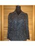 Cecily Brown 100% Silk Black Jacket Size M - photo 5
