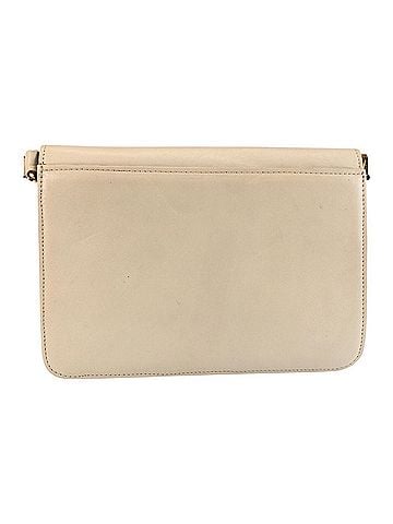 Yves Saint Laurent YVES SAINT LAURENT YSL Quilted White Leather Shoulder Bag with Gold Hardware for Women (view 2)