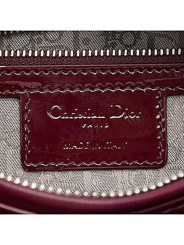 Dior Medium Patent Cannage Lady Dior (view 2)