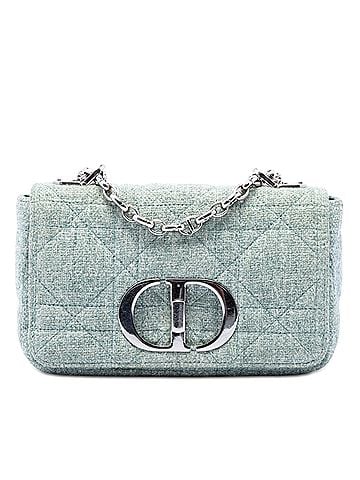 Dior Small Tweed Macrocannage Caro Bag (view 1)