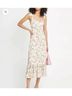 o.p.t 100% Polyester Floral Multi Color Cocktail Dress Size S - photo 4