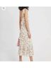 o.p.t 100% Polyester Floral Multi Color Cocktail Dress Size S - photo 6