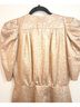 Tory Burch Jacquard Gold Cocktail Dress Size 4 - photo 4