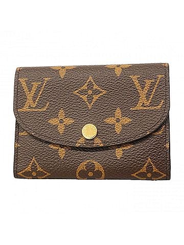 Louis Vuitton Louis Vuitton Monogram Portemonnaie Rosalie Wallet/Coin Case M41939 Brown Fuchsia Women's (view 1)
