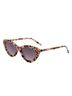 Carolina Lemke Brown Black Sunglasses One size - photo 1