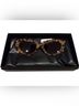 Carolina Lemke Brown Black Sunglasses One size - photo 3