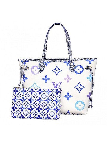 Louis Vuitton Louis Vuitton LV by the Pool Neverfull MM Tote Bag M22979 Blue Women's (view 1)