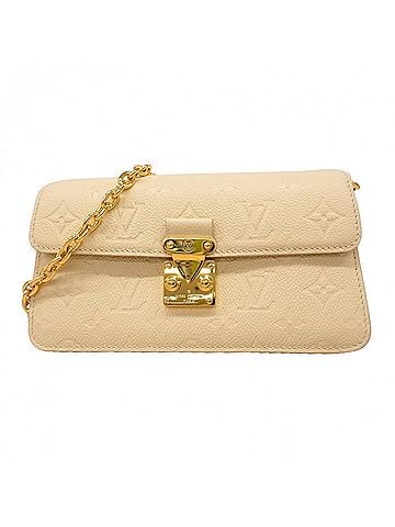 Louis Vuitton Louis Vuitton Monogram Empreinte Wallet-on-Chain Metis Shoulder Bag M82836 Cream Ladies (view 1)