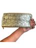 Michael Kors 100% Patent Leather Print Gold Wallet One size - photo 2