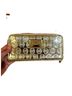 Michael Kors 100% Patent Leather Print Gold Wallet One size - photo 1