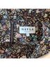 Maison Mayle 100% Silk Floral Multi Color Silk Skirt Size 2 - photo 3