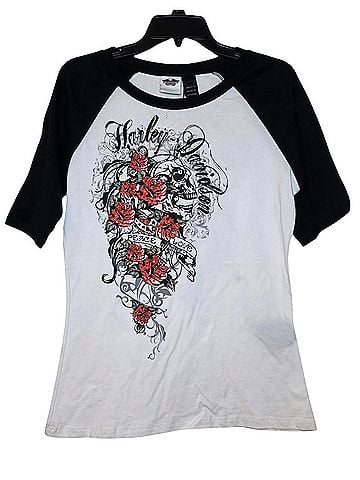 Harley Davidson 3/4 Sleeve T-Shirt (view 1)