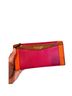 Michael Kors 100% Satin Color Block Pink Orange Leather Belt One size - photo 2