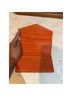 Michael Kors 100% Satin Color Block Pink Orange Leather Belt One size - photo 11