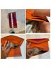 Michael Kors 100% Satin Color Block Pink Orange Leather Belt One size - photo 13