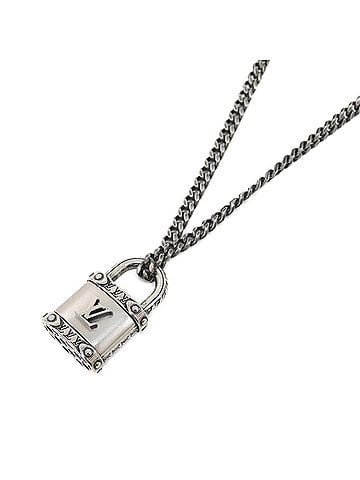 Louis Vuitton Louis Vuitton LV Lock Necklace M03334 (view 1)