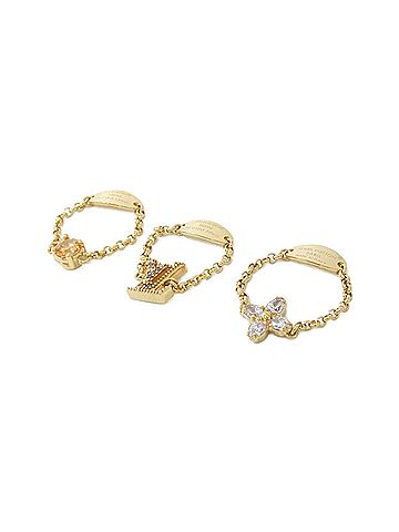 Louis Vuitton Louis Vuitton Set Ring Lady LV S M1695S (view 1)