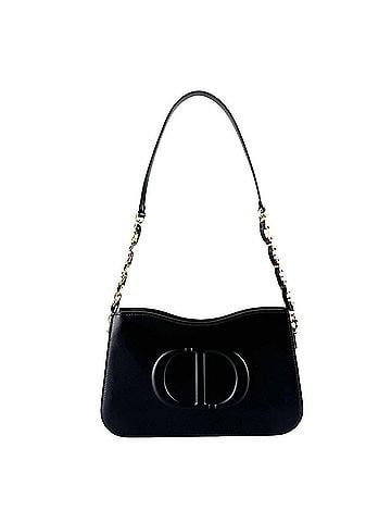 Christian Dior Christian Dior shoulder bag, CD signature, leather, black, women's, z10504 (view 1)