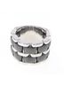 Chanel White Chanel Ultra Collection Large Ring One size - photo 1