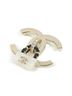 Chanel 100% Leather White Chanel ABA011 Brooch One size - photo 1