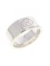 Hermès 100% Sterling Silver Multi Color Hermes Hermès Eclipse Ruban Ring One size - photo 1