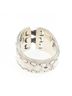 Hermès 100% Sterling Silver Silver Toned Hermes Mexico Ring One size - photo 3