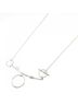 Hermès 100% Sterling Silver Silver Toned Hermes Hermès Mole de Brides Necklace One size - photo 2