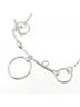 Hermès 100% Sterling Silver Silver Toned Hermes Hermès Mole de Brides Necklace One size - photo 4
