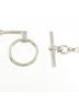 Hermès 100% Sterling Silver Silver Toned Hermes Hermès Mole de Brides Necklace One size - photo 5