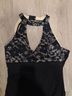 Windsor 95% Polyester 5% Spandex 100% Polyester Black Cocktail Dress Size L - photo 4