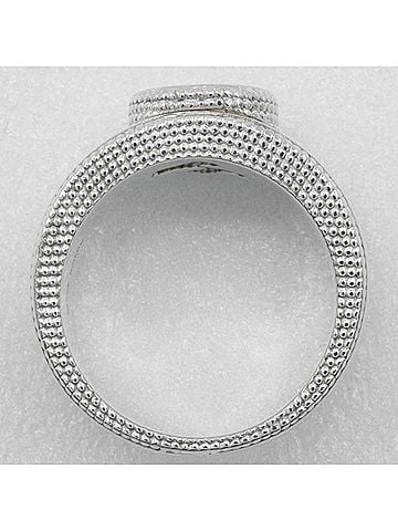 Gucci Gucci Interlocking G Ring, Sterling Silver, Approx. 8.5g, Women's (view 2)
