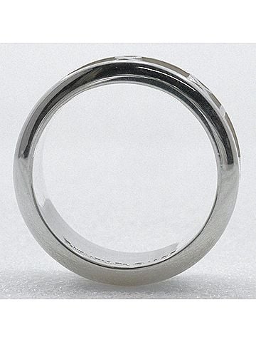 Tiffany & Co. Tiffany &amp; Co. Atlas Ring, Sterling Silver, Approx. 5.1g, Women's (view 2)